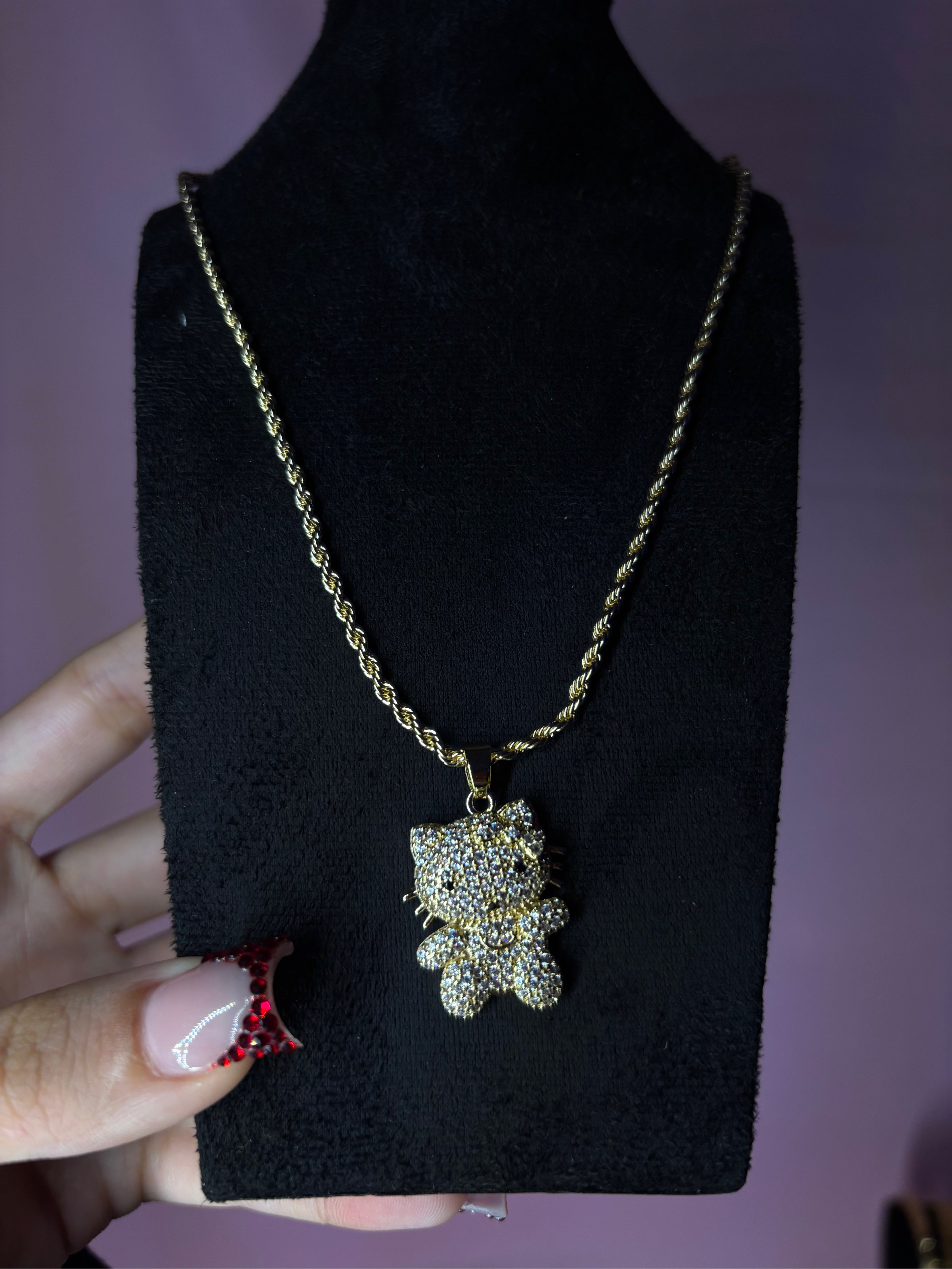 kitty pendant